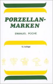 Cover of: Porzellanmarken. Porzellanmarken aus aller Welt.