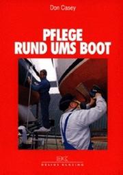 Cover of: Pflege rund ums Boot.