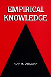 Empirical Knowledge by Alan H. Goldman