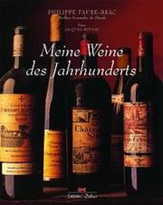 Cover of: Meine Weine des Jahrhunderts.