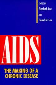 Cover of: AIDS by edited by Elizabeth Fee and Daniel M. Fox.