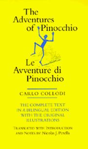 Cover of: The Adventures of Pinocchio: Story of a Puppet/Le Avventure Di Pinocchio by Carlo Collodi