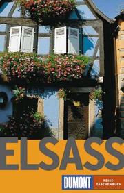 Cover of: DuMont Reise-Taschenbücher, Elsass by Manfred Braunger