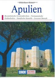 Cover of: Apulien. Kunst- Reiseführer. by Ekkehart Rotter, Christin. Löchel
