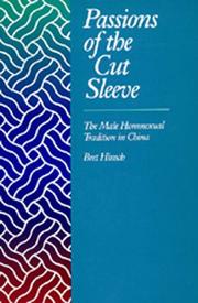 Cover of: Passions of the Cut Sleeve by Bret Hinsch, Bret Hinsch