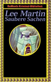 Cover of: Saubere Sachen.
