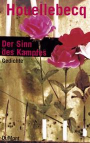 Cover of: Der Sinn des Kampfes.