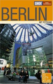 Cover of: DuMont Reise-Taschenbücher, Berlin by Petra Dubilski