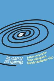 Cover of: Die Adresse des Mediums.