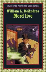 Cover of: Mord live. Matt Cob Serie.