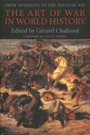 Cover of: The Art of War in World History by Gérard Chaliand