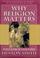 Cover of: Why Religion Matters