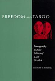 Freedom and Taboo by Richard S. Randall