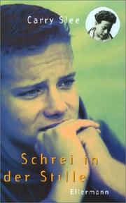 Cover of: Schrei in der Stille.