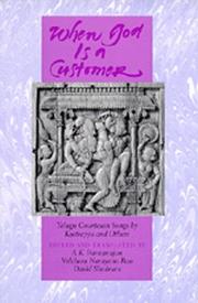 Cover of: When God is a Customer by A. K. Ramanujan, Velcheru Narayana Rao, David Shulman