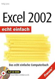 Cover of: Excel 2002. Echt einfach. Das kinderleichte Computerbuch.