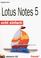 Cover of: Lotus Notes 5 echt einfach. Das kinderleichte Computerbuch.