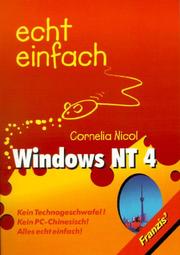 Cover of: Windows NT 4. Echt einfach.