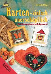 Cover of: Karten: einfach unerschöpflich.