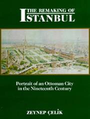 Cover of: The Remaking of Istanbul: Portrait of an Ottoman City in the Nineteenth Century
