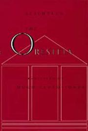 Cover of: Oresteia by Aeschylus