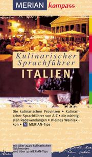 Cover of: Kulinarischer Sprachführer Italien.