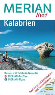 Cover of: Merian live!, Kalabrien by Peter Amann