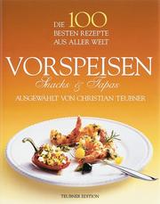 Cover of: Vorspeisen, Snacks, Tapas