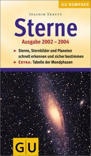 Cover of: Sterne. Ausgabe 2002 - 2004. by Joachim Ekrutt