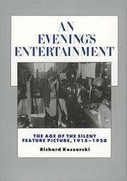 Cover of: An evening's entertainment by Richard Koszarski