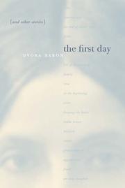Cover of: "The First Day" and Other Stories by Dvora Baron