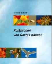 Cover of: Kostproben von Gottes Können.