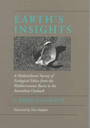 Cover of: Earth's Insights by J. Baird Callicott