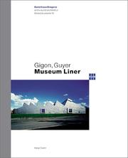 Cover of: Annette Gigon/Mike Guyer: Museum Liner Appenzell