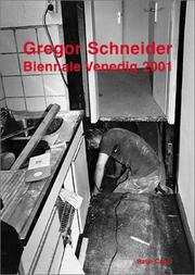 Cover of: Gregor Schneider: Venice Biennale 2001
