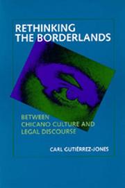 Cover of: Rethinking the borderlands by Carl Scott Gutiérrez-Jones