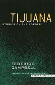 Cover of: Tijuana by Federico Campbell
