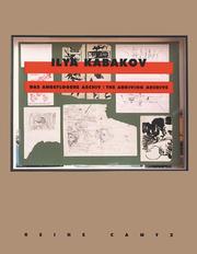 Ilya Kabakov cover