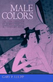 Cover of: Male Colors by Gary Leupp