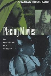 Cover of: Placing movies by Jonathan Rosenbaum