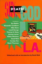 Cover of: Sex, death, and God in L.A.