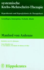 Cover of: Systemische Krebs- Mehrschritt- Therapie. Hyperthermie und Hyperglykämie als Therapiebasis. Grundlagen, Konzeption, Technik, Klinik.