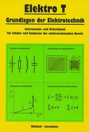 Cover of: Elektro T, Grundlagen der Elektrotechnik, Lehrbuch