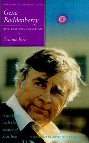 Cover of: Gene Roddenberry: the last conversation