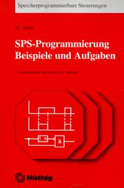 Cover of: SPS-Programmierung: Beispiele und Aufgaben