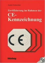 Cover of: Zertifizierung im Rahmen der CE-Kennzeichnung