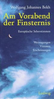 Cover of: Am Vorabend der Finsternis.