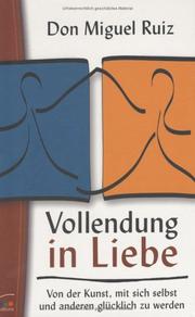 Cover of: Vollendung in Liebe.