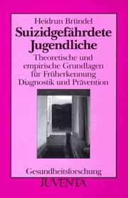 Cover of: Suizidgefährdete Jugendliche.