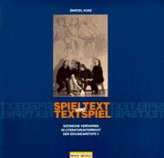 Cover of: Spieltext und Textspiel.